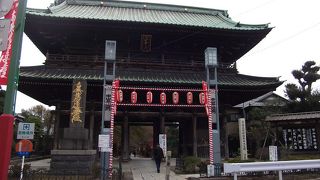 広大な敷地の日蓮宗大本山