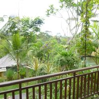 お部屋のベランダから