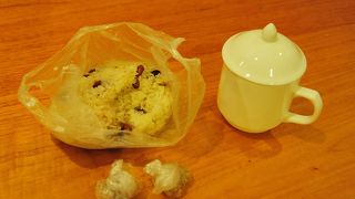 ピーナッツおこわ、最高でした。