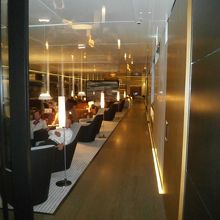 ラウンジ内です。