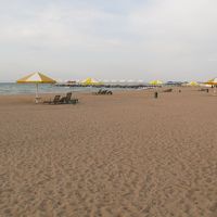 リゾート施設ラドゥガのプライベートビーチです。