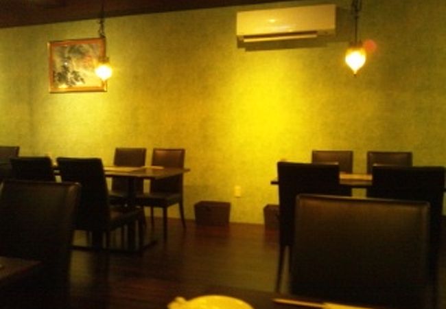 お洒落な店内～