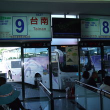 台北駅西の國光バスターミナル