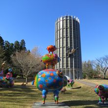 ギャラリーカフェ前からの眺め