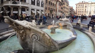 バルカッチャの噴水