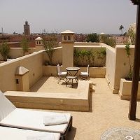 私たち専用のテラスです