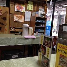 店内です