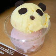 パンダのアイス