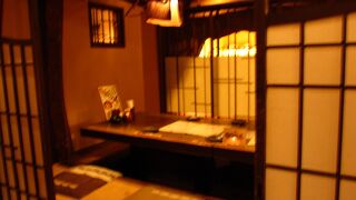 ホテルの地下の居酒屋さん