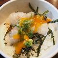 鯛丼が絶品です