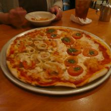 プラス1ドルでハーフ＆ハーフにしました