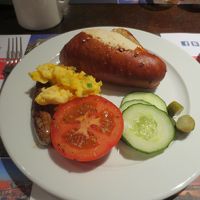 プレッツェルのパン、おいしいです。