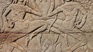 アプサラが綺麗な遺跡