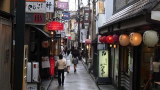 まさに京都というイメージの場所です。