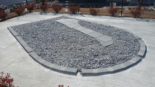 古墳を保存するための小さな公園