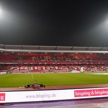 試合前のスタジアム