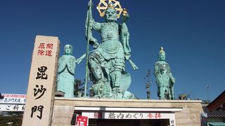 日本一の毘沙門天像