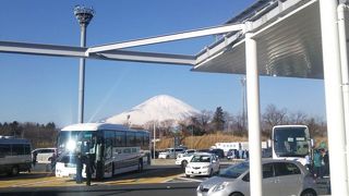 富士山がキレイ