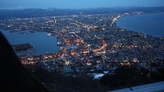 夜景はきれいでした。