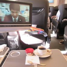 ビジネスクラスのサービス