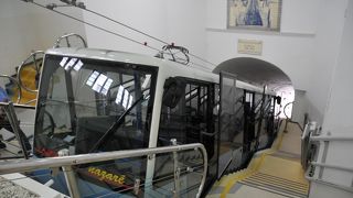 シティオ地区へのケーブルカー