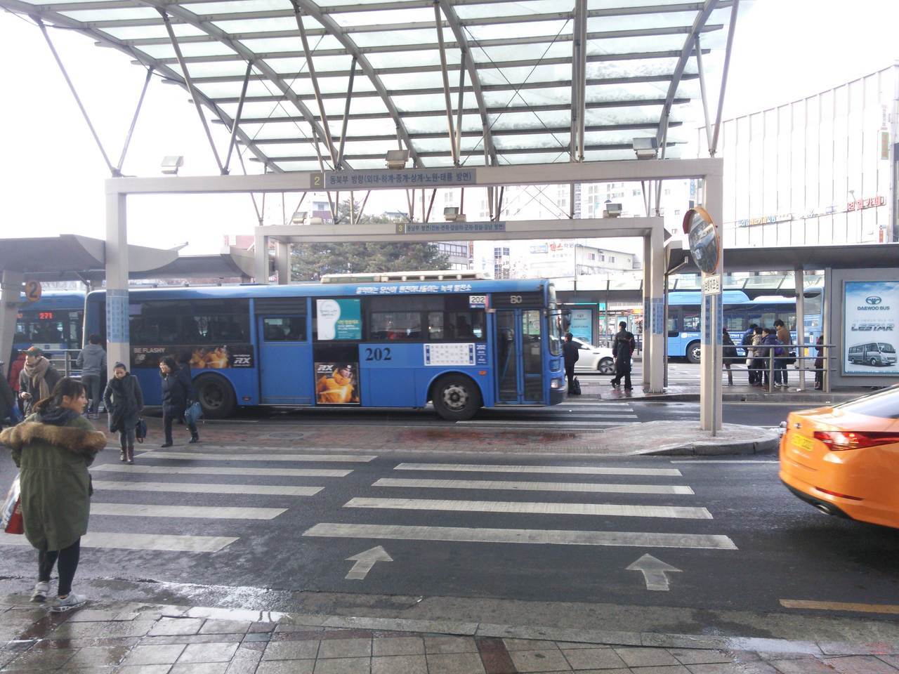 ソウル北側にあるバスセンター
