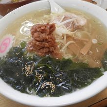 梅塩ラーメン大盛り