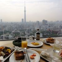 朝食レストランからも見えます