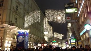 ウィーンの目抜き通り、Silvester 年越しに沸き立つ！