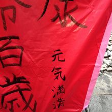 天燈上げは、十份で。願い事を書きます