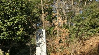 住宅地にポツンと存在する