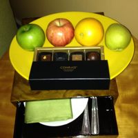 ウェルカムフルーツ&チョコレート