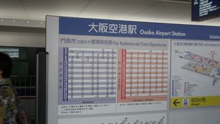 空港ターミナルへのアクセスは良好