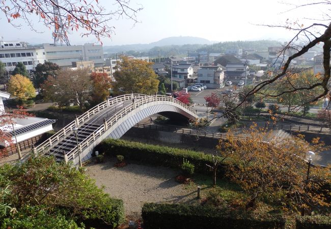 福知山城公園として整備されている福知山城跡