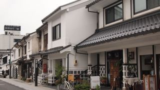 松本の観光目抜き通り