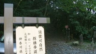 石畳や一里塚などがあります