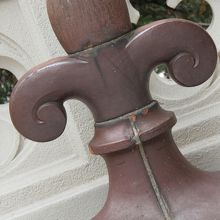 入り口の飾り。