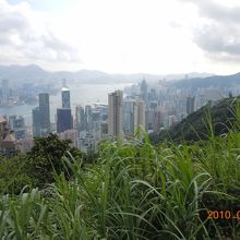 お昼のビクトリアピークから