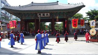 徳寿宮でのイベント