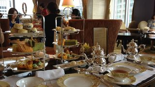 シャングリ・ラホテルのアフタヌーンティー