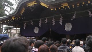 便利な場所だし、初詣にいかが。