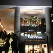 ライトアップされていました