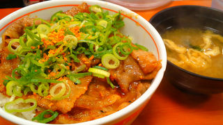 焼き牛丼がお気に入りになりました!!