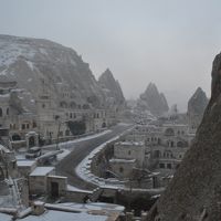 ホテルの高台からの眺め
