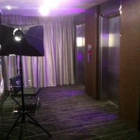 エレベーターでたところのオブジェ