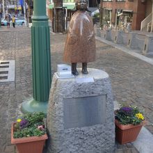 小さめの像です