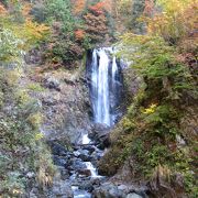 滝の周りの紅葉が素晴らしかった