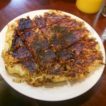 イカ550円。卵入りは50円プラス。