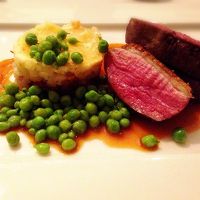 フレンチのメイン　鴨のオレンジソース