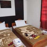 泊まった部屋はツインルームでした。